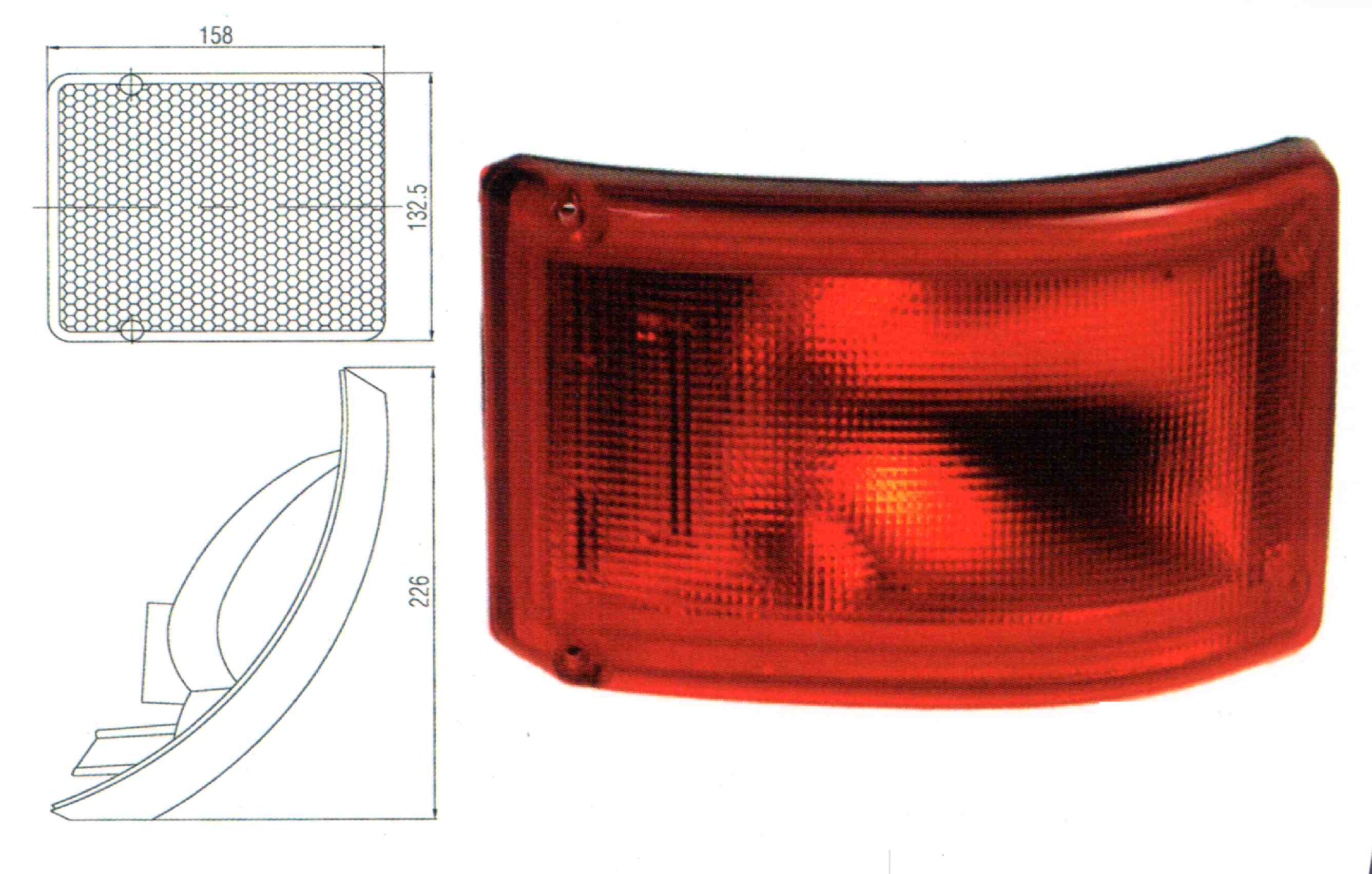 REAR LAMPS : 02MFU2967-002 